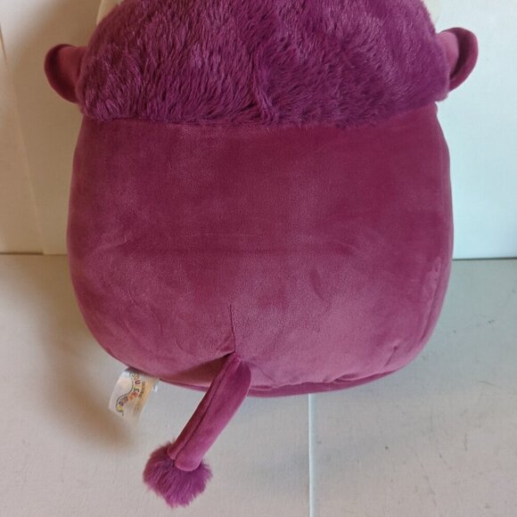 NWT 12" Dave Plum Bison Squishmallows Shiny Plush Stuffed Animal Easter Gift NEW - Picture 5 of 8